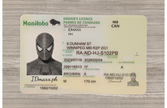 Manitoba ID (2026 Version)