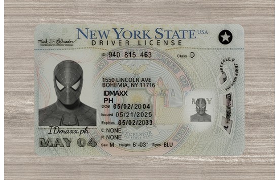 New York Dirvers Licence (2025 Version)