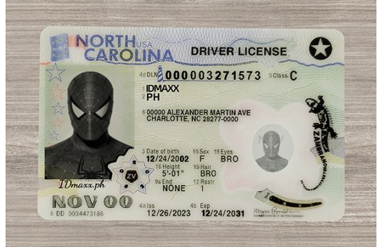 North Carolina IDs (2025 Version)