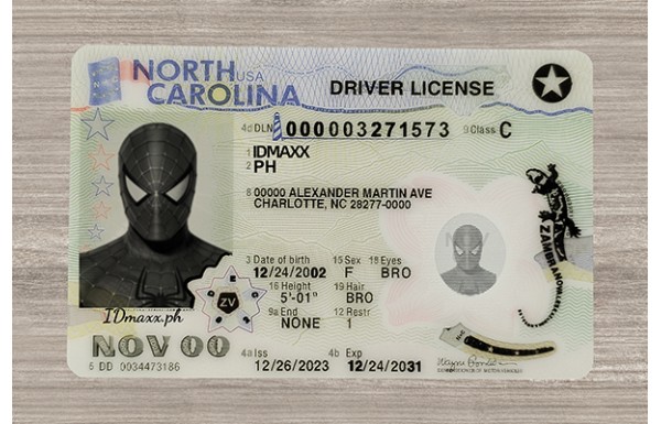 North Carolina IDs (2025 Version)