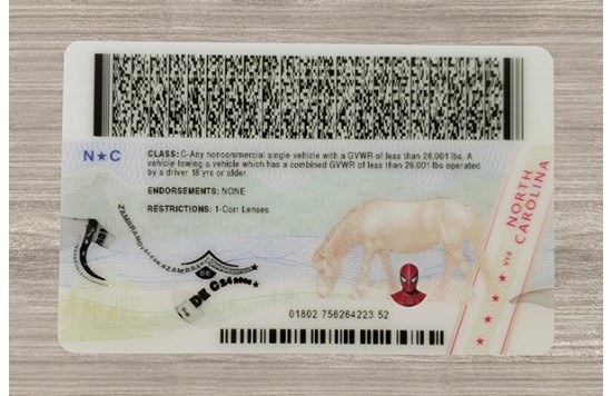 North Carolina IDs (2025 Version)