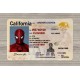 California Fake id front side