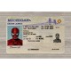 Michigan Fake id front side