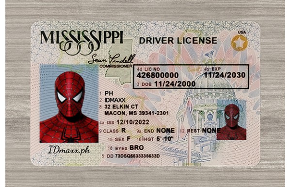 Mississippi Dirvers Licence