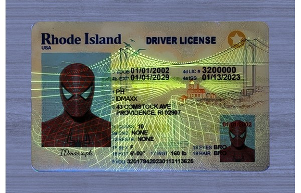 Rhode Island Dirvers Licence