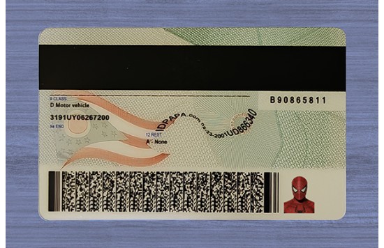 Ohio Fake id front side