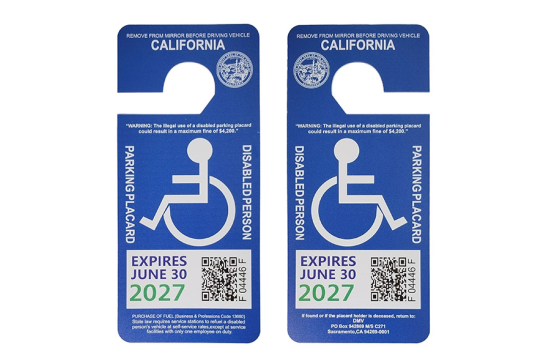 California Disabled Parking Permit